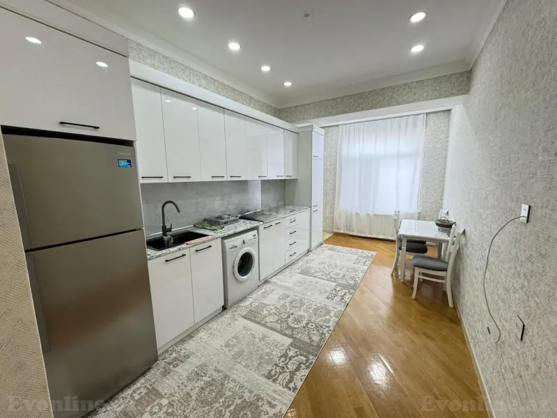 Kirayə verilir 2 otaqlı Mənzil Yeni tikili 101 m² Nəsimi r. - şəkil 2