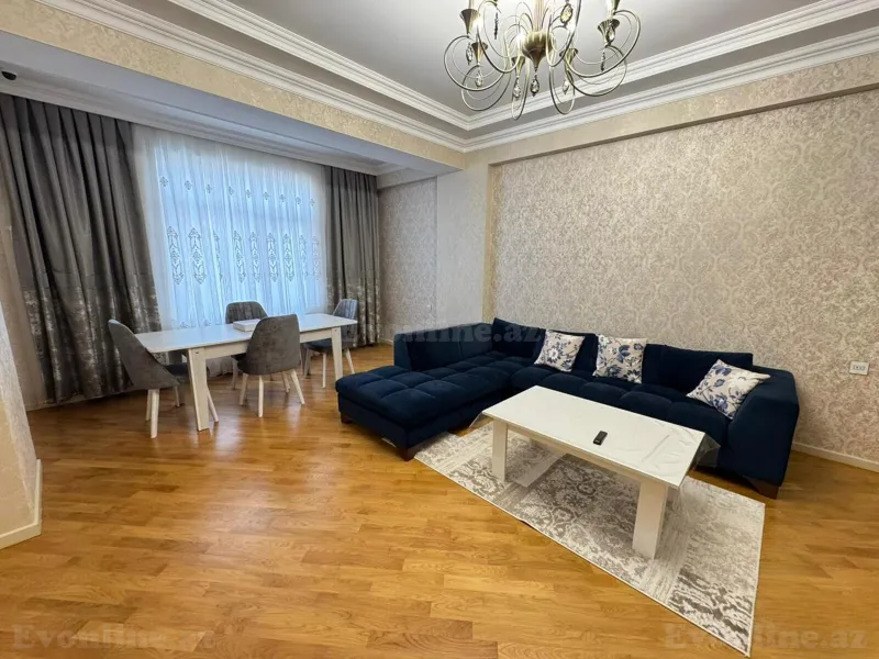 Kirayə verilir 2 otaqlı Mənzil Yeni tikili 101 m² Nəsimi r. - şəkil 5