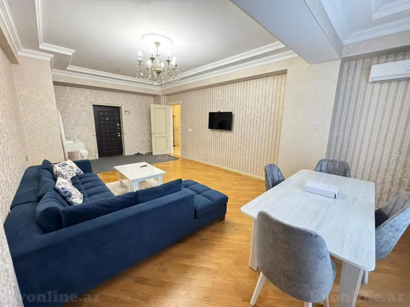 Kirayə verilir 2 otaqlı Mənzil Yeni tikili 101 m² Nəsimi r. - şəkil 6