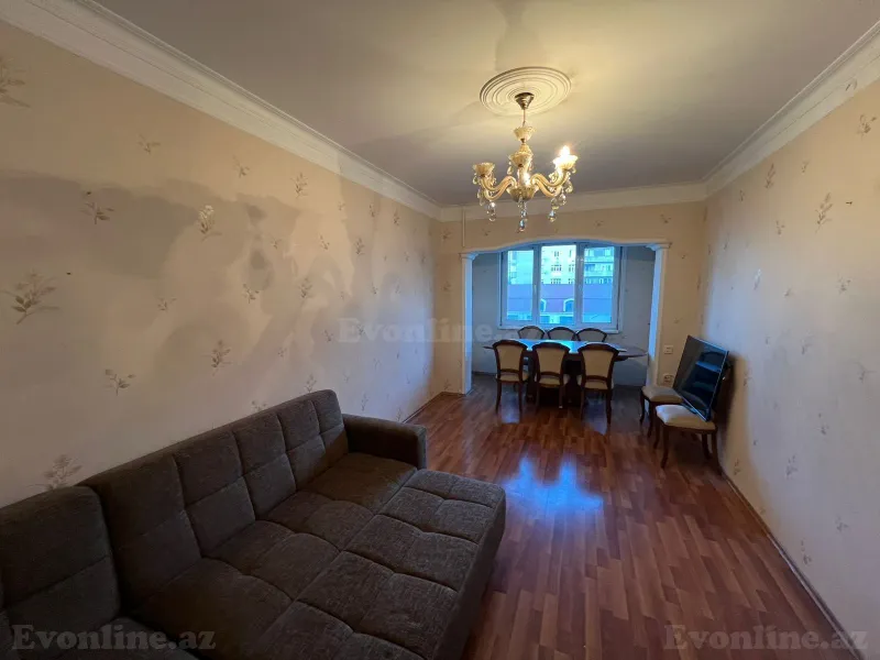 Kirayə verilir 3 otaqlı Mənzil Köhnə tikili 100 m² Yasamal r. - şəkil 2