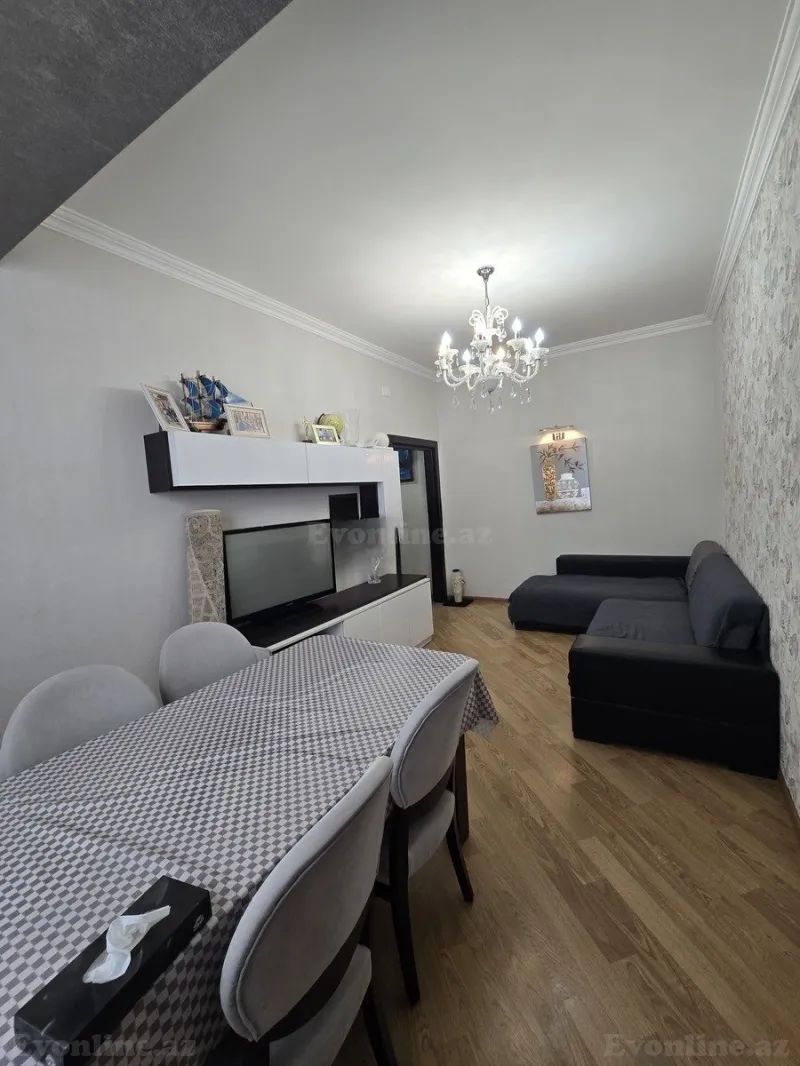 Satılır 2 otaqlı Mənzil Yeni tikili 70 m² Həzi Aslanov m. - şəkil 3