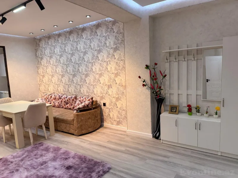 Kirayə verilir 2 otaqlı Mənzil Yeni tikili 70 m² Dərnəgül m. - şəkil 2