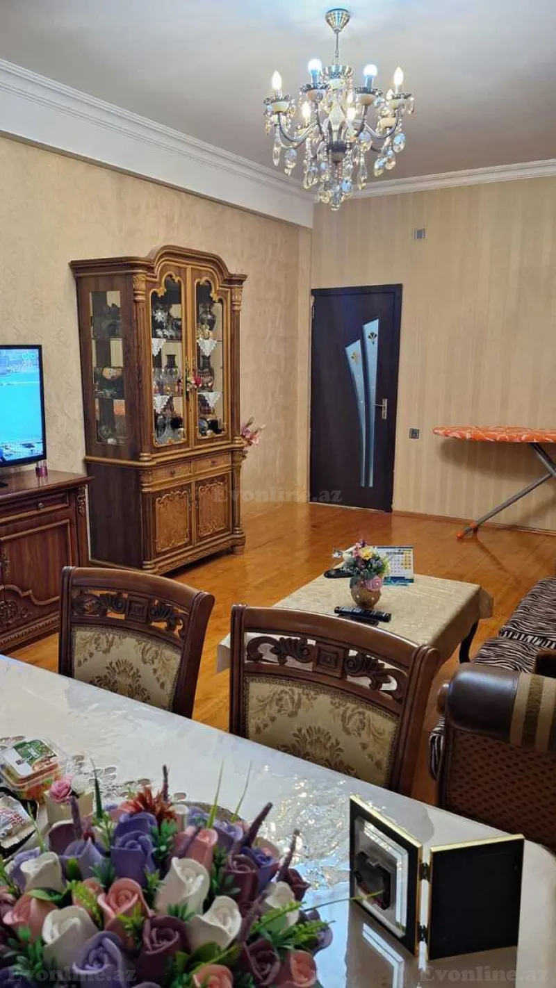 Satılır 2 otaqlı Mənzil Yeni tikili 90 m² Əhmədli m. - şəkil 2