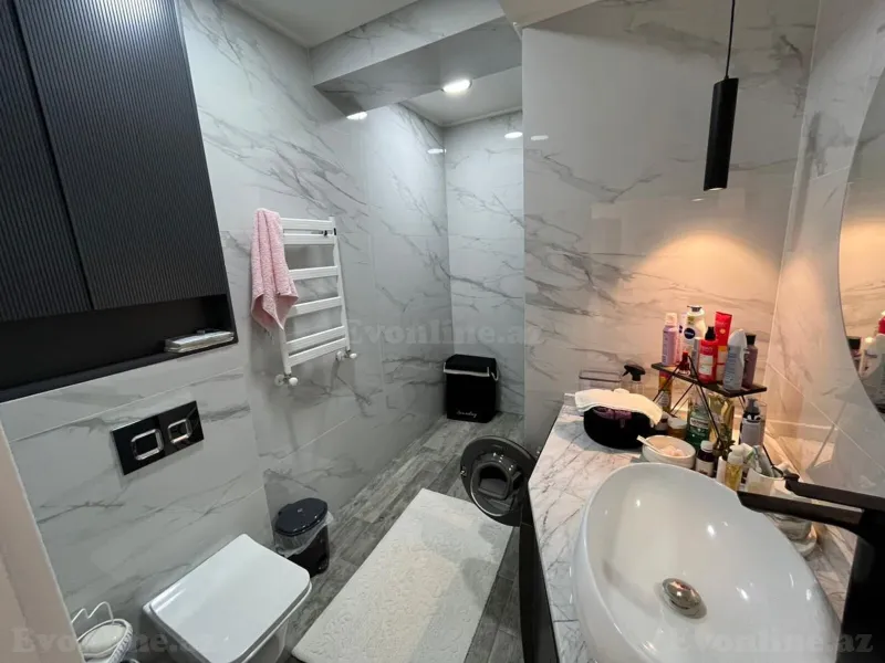Kirayə verilir 3 otaqlı Mənzil Yeni tikili 130 m² Nərimanov r. - şəkil 15