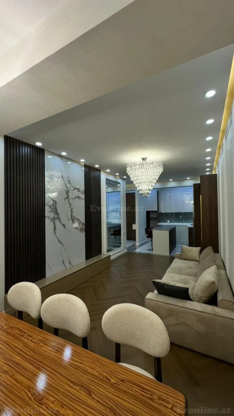 Satılır 3 otaqlı Mənzil Yeni tikili 95 m² Qara Qarayev m. - şəkil 4