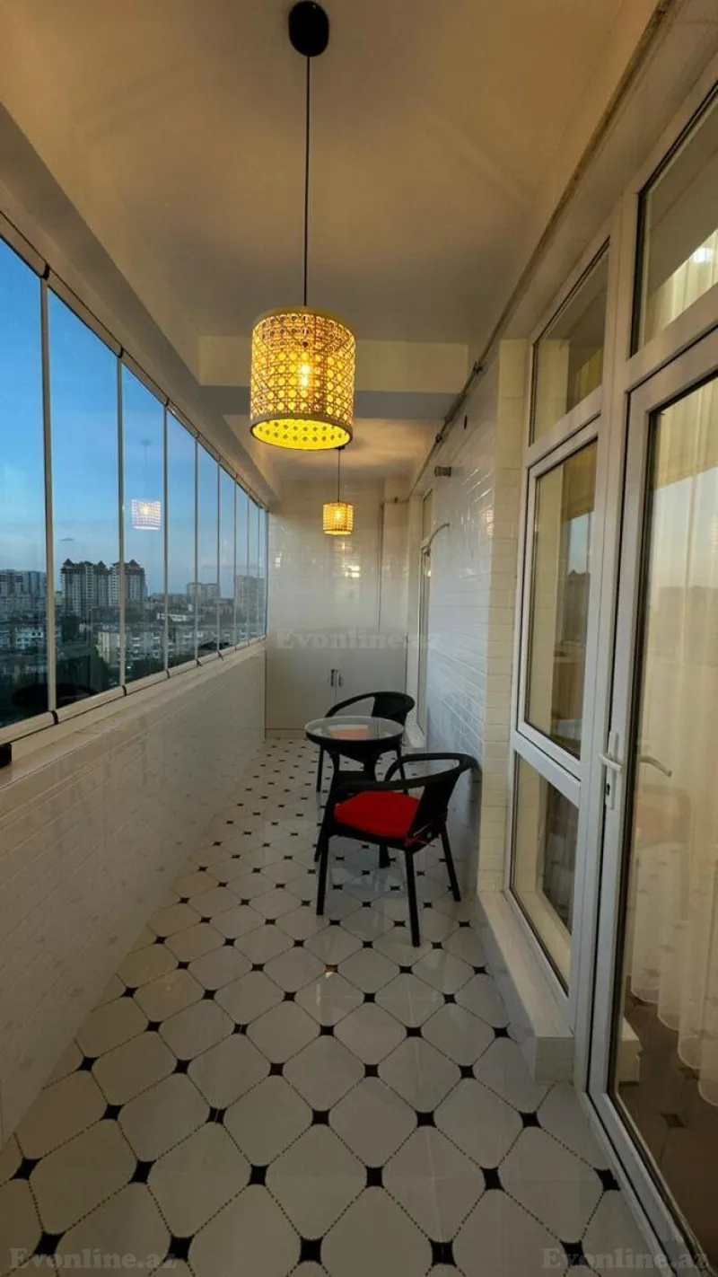 Satılır 3 otaqlı Mənzil Yeni tikili 95 m² Qara Qarayev m. - şəkil 16