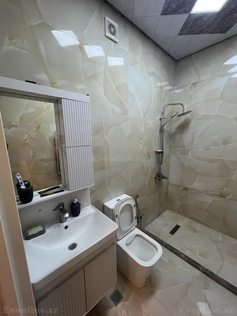 Kirayə verilir 2 otaqlı Mənzil Yeni tikili 60 m² Qara Qarayev m. - şəkil 11