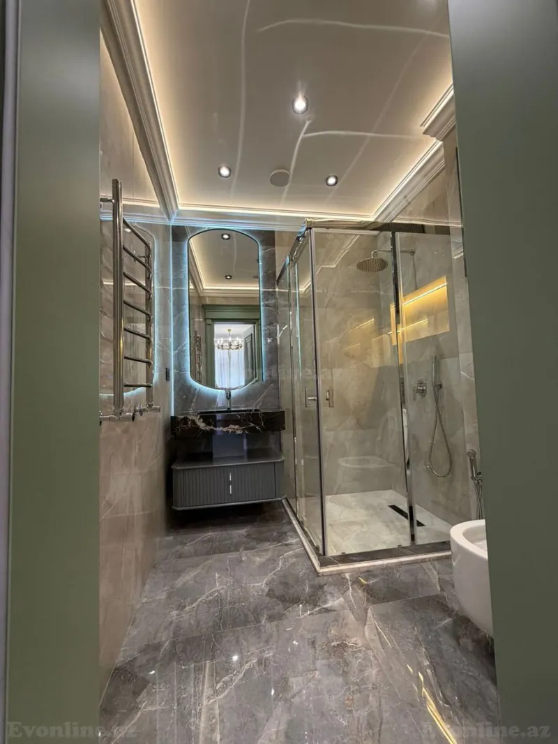 Satılır 4 otaqlı Mənzil Yeni tikili 182 m² Elmlər Akademiyası m. - şəkil 12