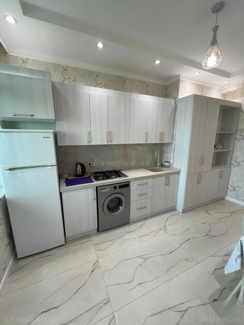 Kirayə verilir 2 otaqlı Mənzil Yeni tikili 60 m² Qara Qarayev m. - şəkil 6