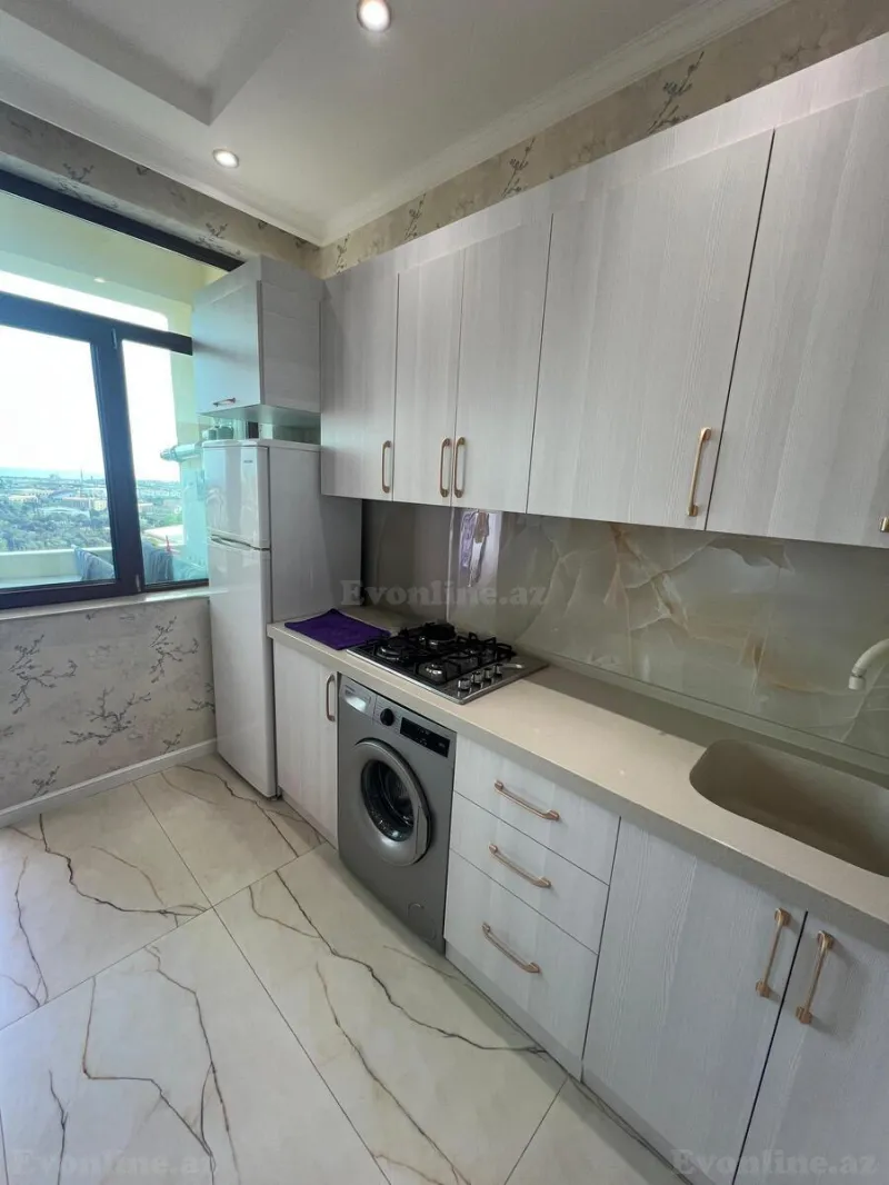 Kirayə verilir 2 otaqlı Mənzil Yeni tikili 60 m² Qara Qarayev m. - şəkil 9