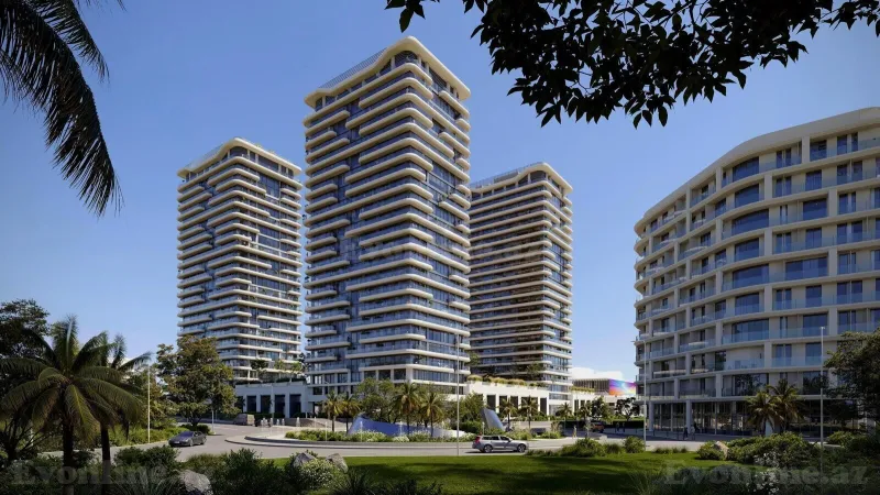 Satılır 1 otaqlı Mənzil Yeni tikili 53 m² Nardaran - şəkil 3