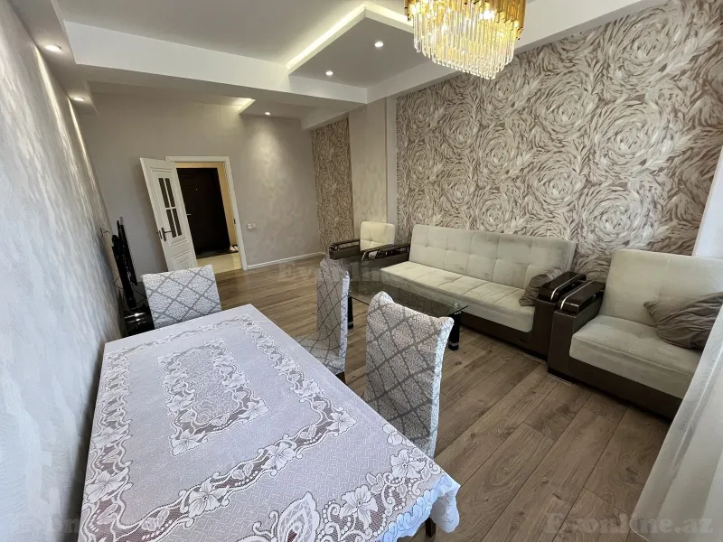 Kirayə verilir 3 otaqlı Mənzil Yeni tikili 75 m² Qara Qarayev m. - şəkil 3