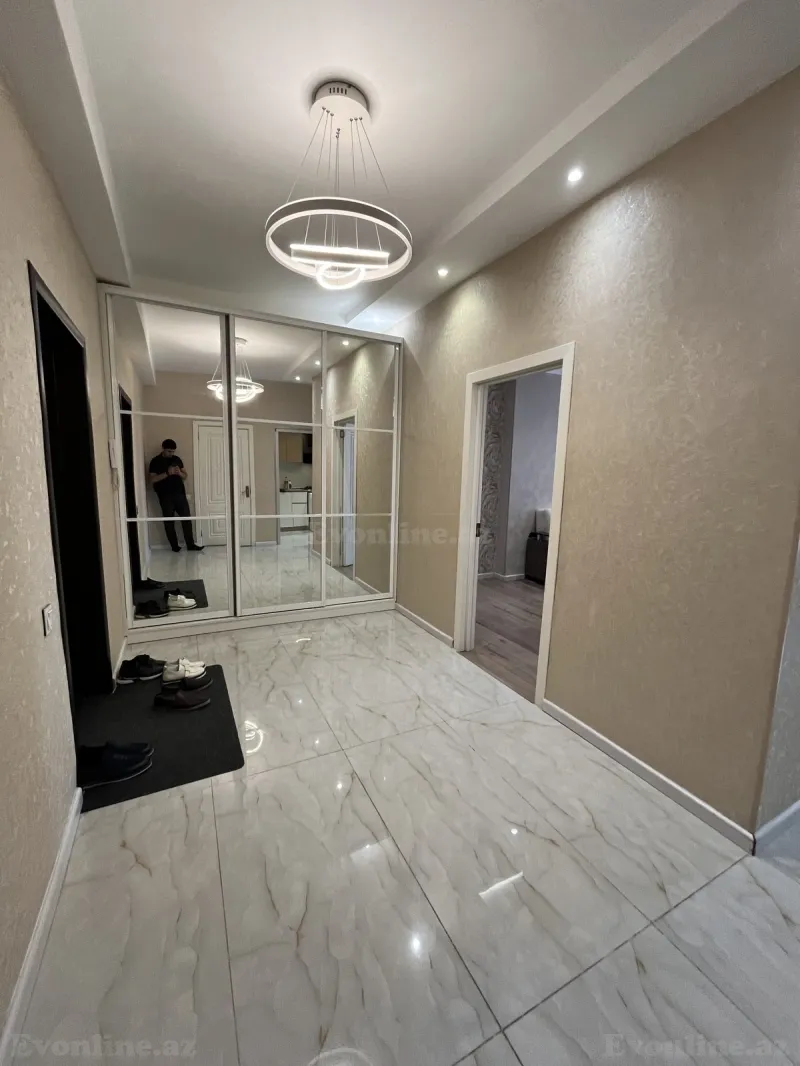 Kirayə verilir 3 otaqlı Mənzil Yeni tikili 75 m² Qara Qarayev m. - şəkil 5