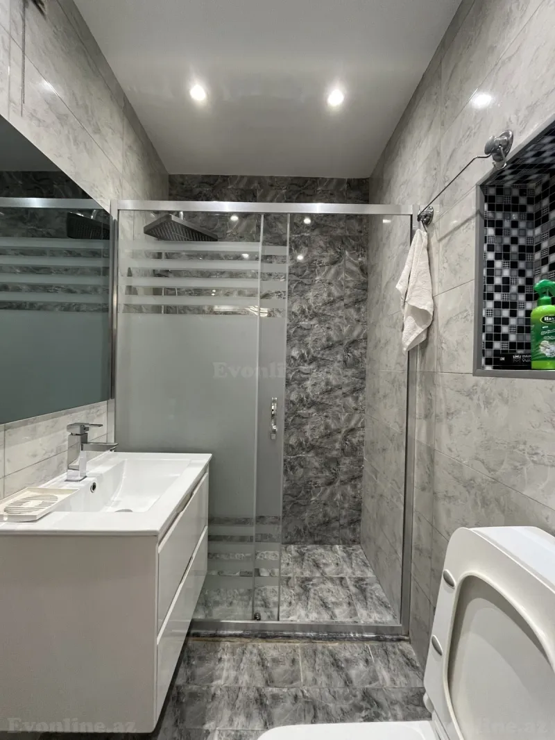 Kirayə verilir 3 otaqlı Mənzil Yeni tikili 75 m² Qara Qarayev m. - şəkil 15