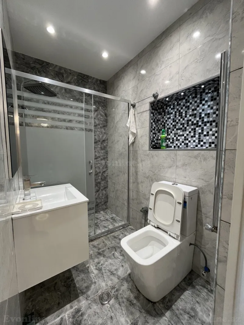 Kirayə verilir 3 otaqlı Mənzil Yeni tikili 75 m² Qara Qarayev m. - şəkil 16