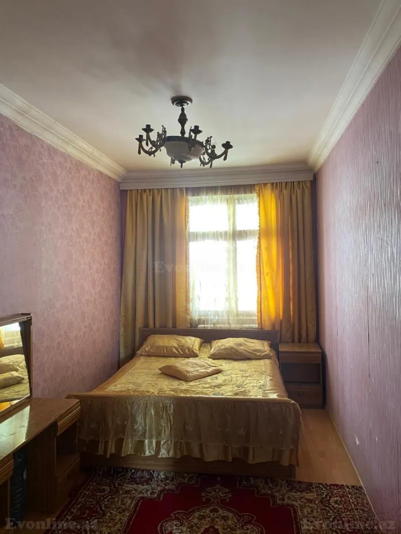 Kirayə verilir 3 otaqlı Mənzil Köhnə tikili 75 m² Memar Əcəmi m. - şəkil 3