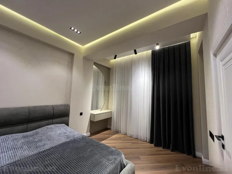 Kirayə verilir 3 otaqlı Mənzil Yeni tikili 80 m² Nizami r. - şəkil 2