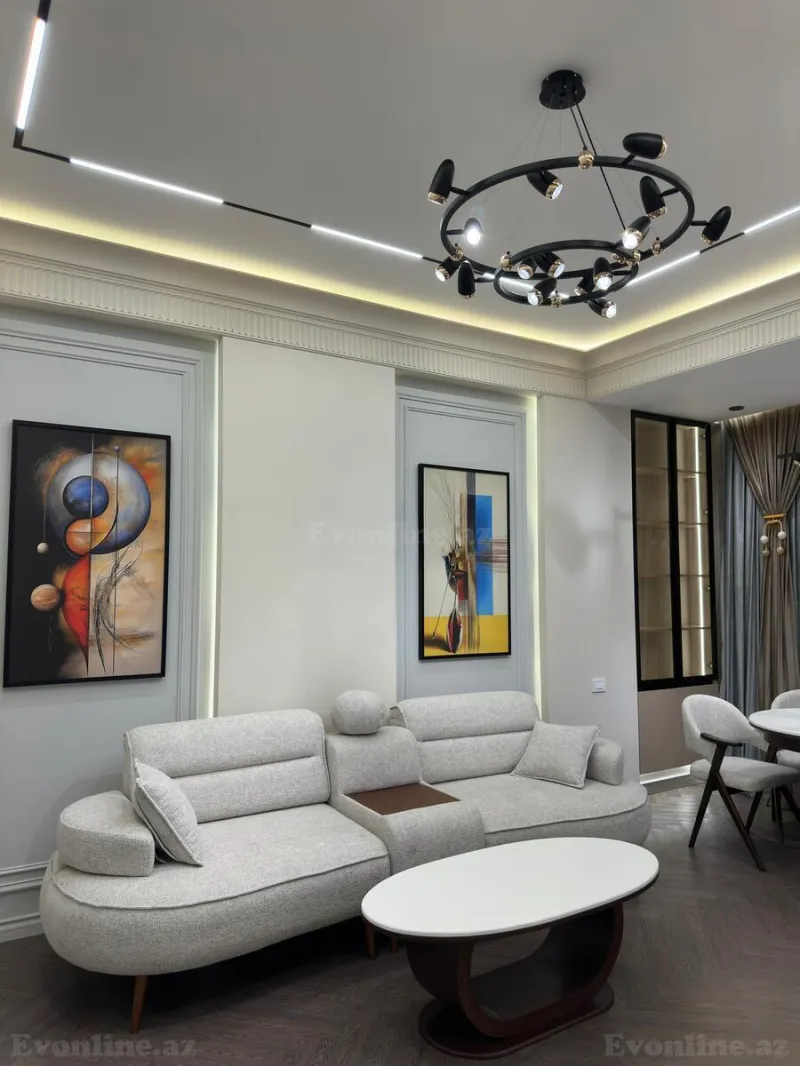Satılır 3 otaqlı Mənzil Yeni tikili 133 m² Nəsimi r. - şəkil 3