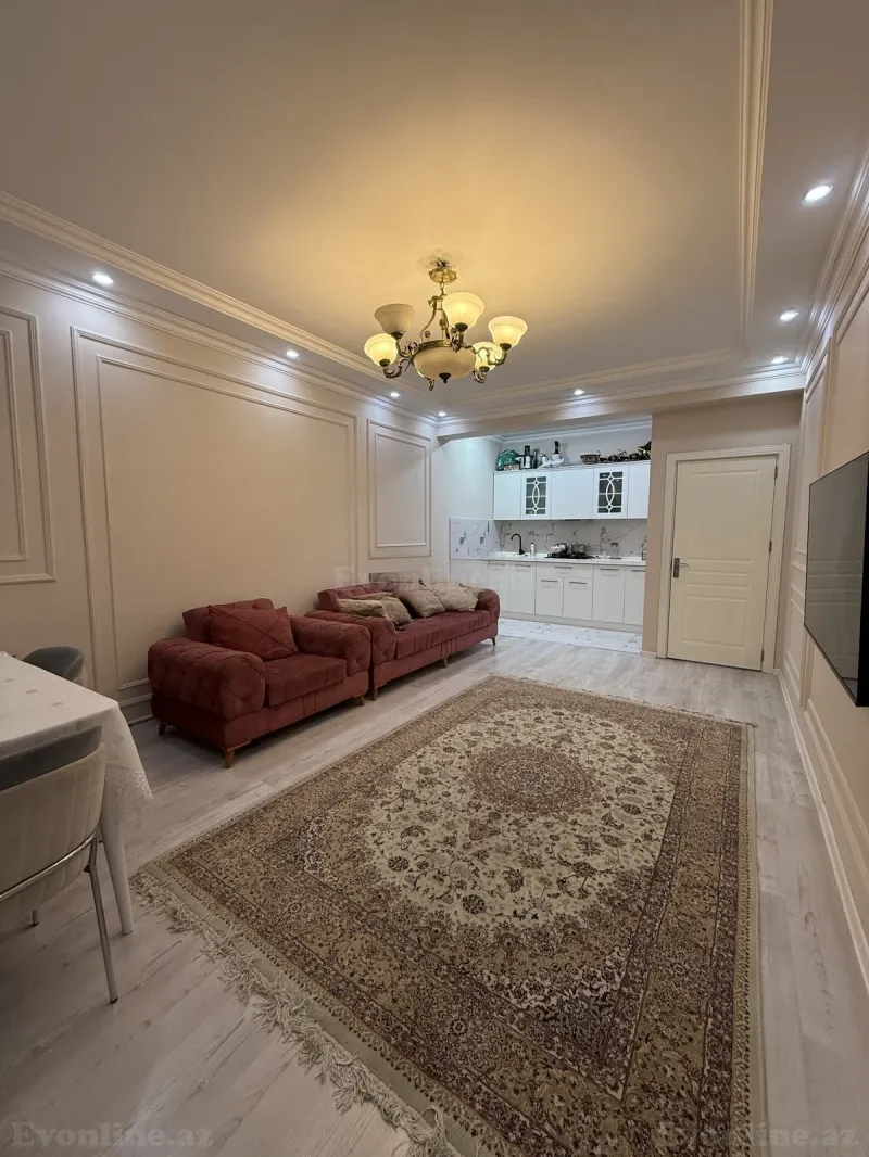 Satılır 3 otaqlı Mənzil Yeni tikili 88 m² Gəncə pr. - şəkil 2
