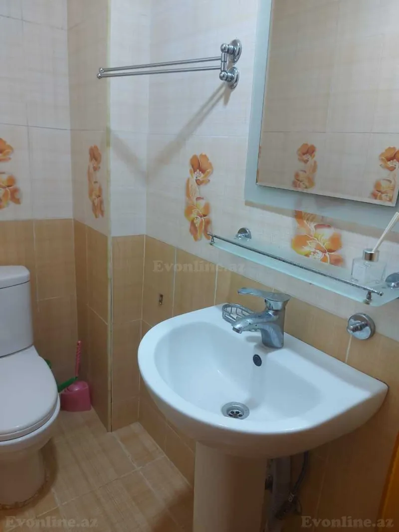 Kirayə verilir 3 otaqlı Mənzil Yeni tikili 110 m² Həzi Aslanov m. - şəkil 13