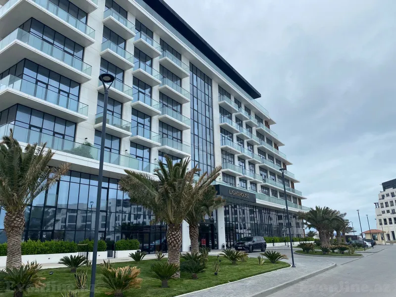 Kirayə verilir 1 otaqlı Mənzil Yeni tikili 55 m² Sabunçu r. - şəkil 2