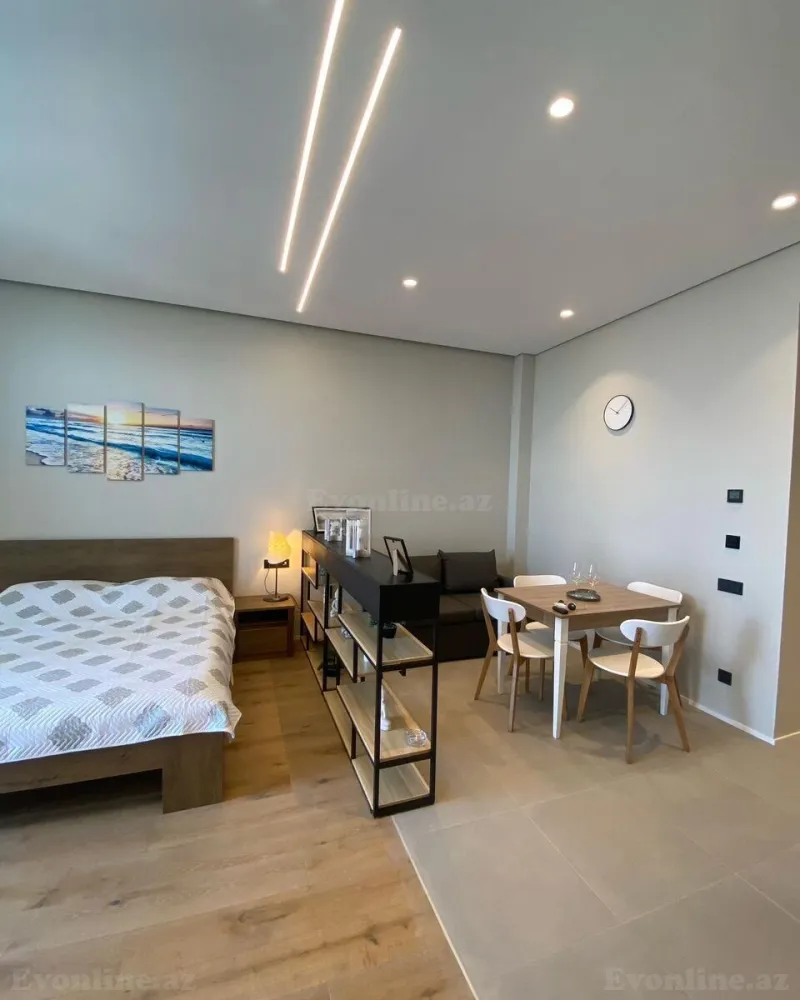 Kirayə verilir 1 otaqlı Mənzil Yeni tikili 55 m² Sabunçu r. - şəkil 3