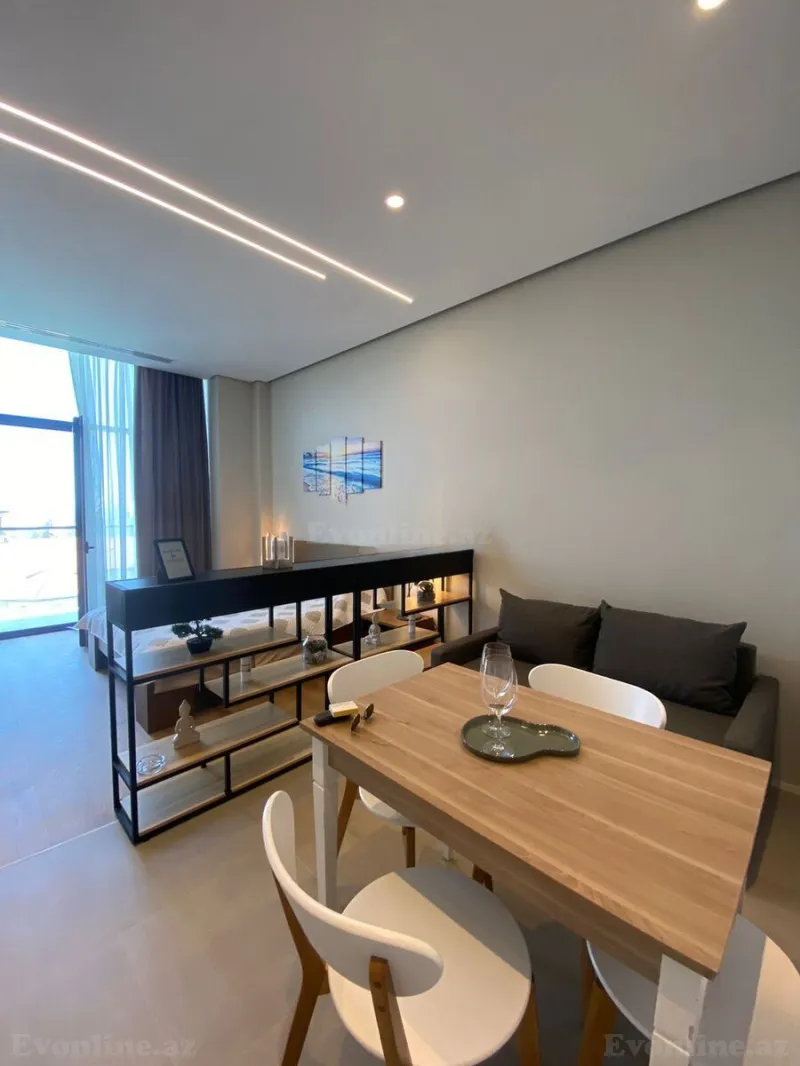 Kirayə verilir 1 otaqlı Mənzil Yeni tikili 55 m² Sabunçu r. - şəkil 7