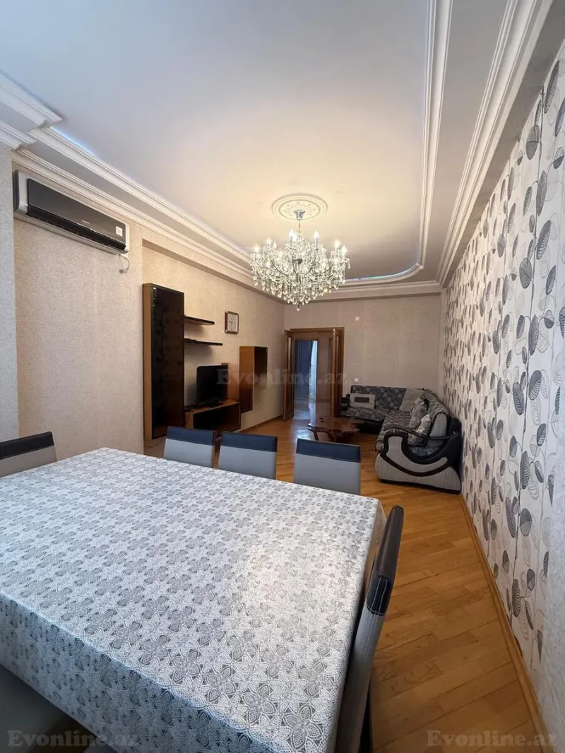 Satılır 3 otaqlı Mənzil Yeni tikili 110 m² İnşaatçılar m. - şəkil 2