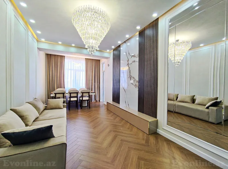 3 otaqlı Mənzil 91.7 m² Qara Qarayev m. Satılır
