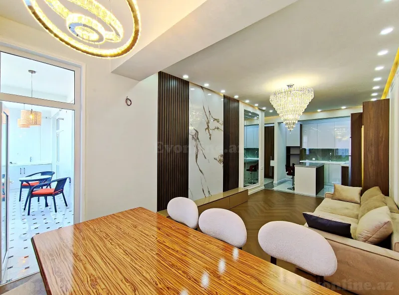Satılır 3 otaqlı Mənzil Yeni tikili 91.7 m² Qara Qarayev m. - şəkil 3