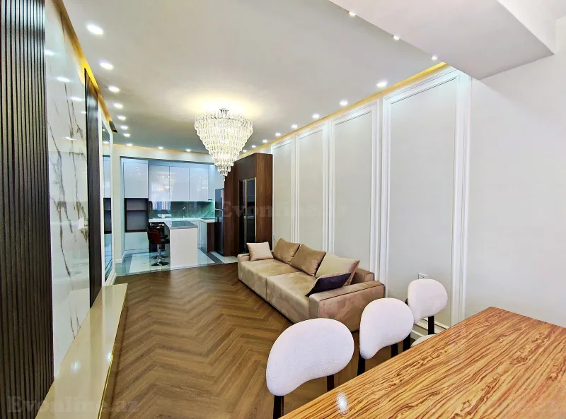 Satılır 3 otaqlı Mənzil Yeni tikili 91.7 m² Qara Qarayev m. - şəkil 4