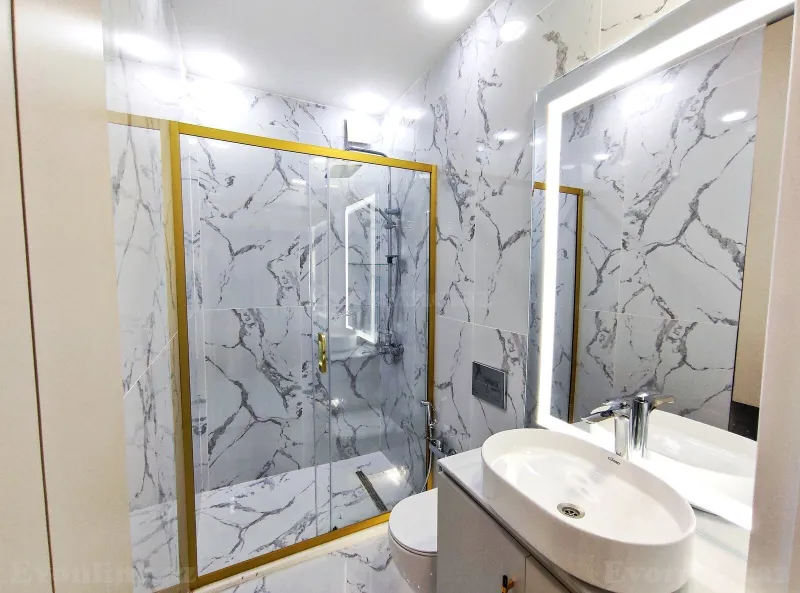Satılır 3 otaqlı Mənzil Yeni tikili 91.7 m² Qara Qarayev m. - şəkil 14