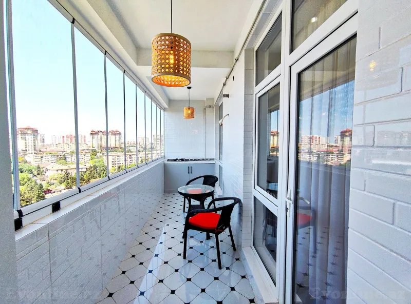 Satılır 3 otaqlı Mənzil Yeni tikili 91.7 m² Qara Qarayev m. - şəkil 15