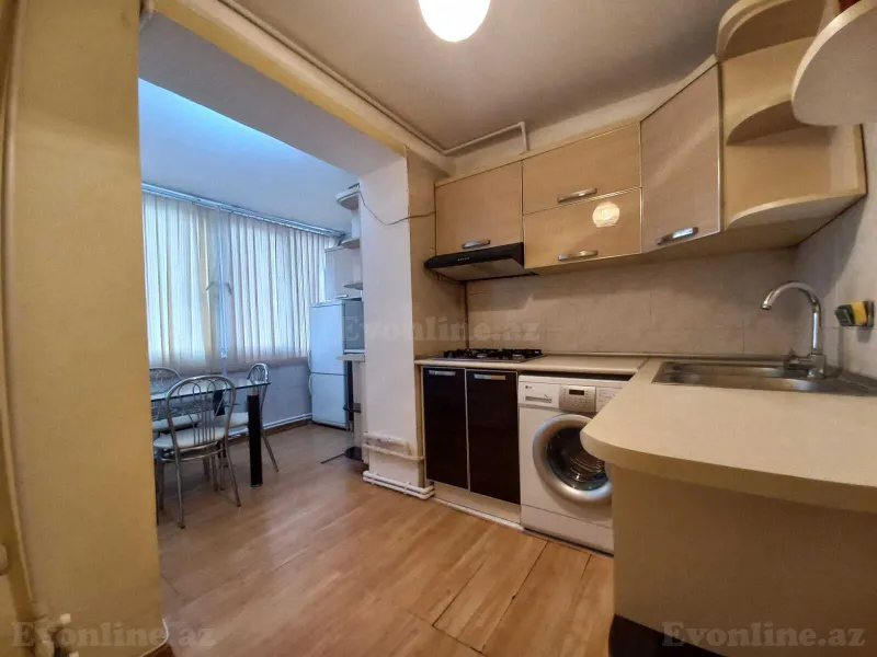 Kirayə verilir 2 otaqlı Mənzil Köhnə tikili 65 m² İnşaatçılar m. - şəkil 4