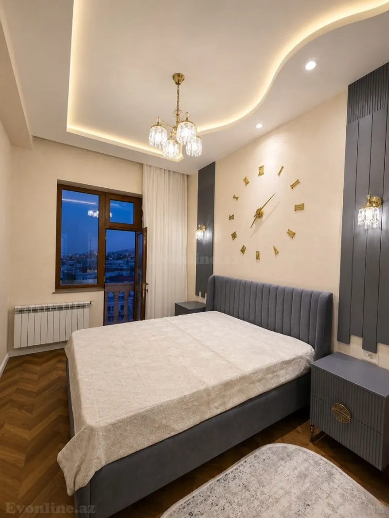 Kirayə verilir 2 otaqlı Mənzil Yeni tikili 75 m² Səbail r. - şəkil 4