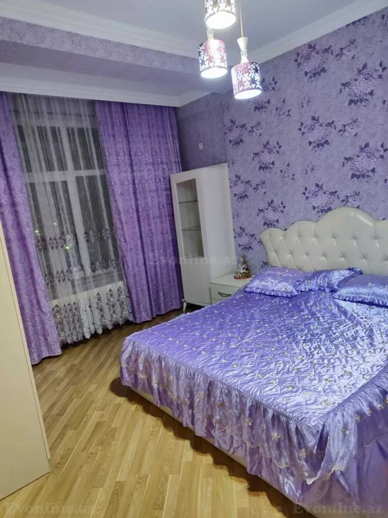 Kirayə verilir 3 otaqlı Mənzil Yeni tikili 90 m² Həzi Aslanov m. - şəkil 5