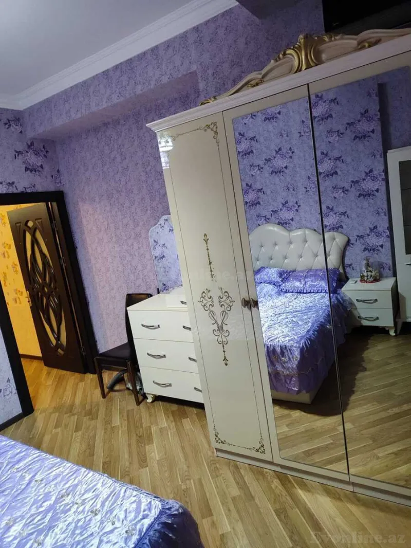 Kirayə verilir 3 otaqlı Mənzil Yeni tikili 90 m² Həzi Aslanov m. - şəkil 6