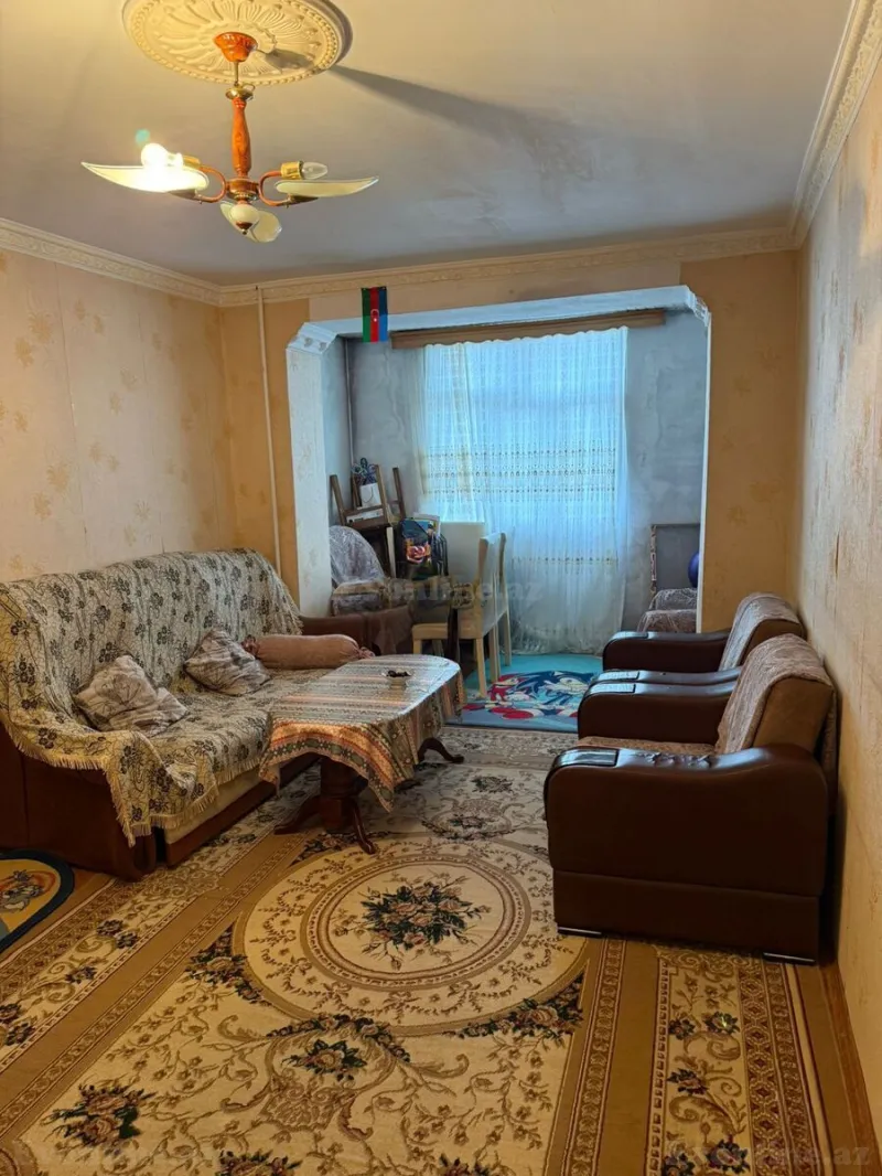 2 otaqlı Mənzil 45 m² Qara Qarayev m. Satılır