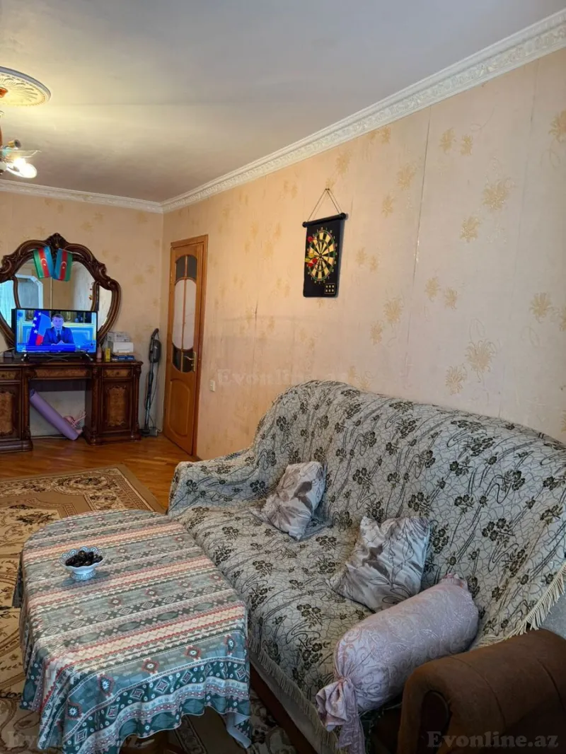 Satılır 2 otaqlı Mənzil Köhnə tikili 45 m² Qara Qarayev m. - şəkil 3