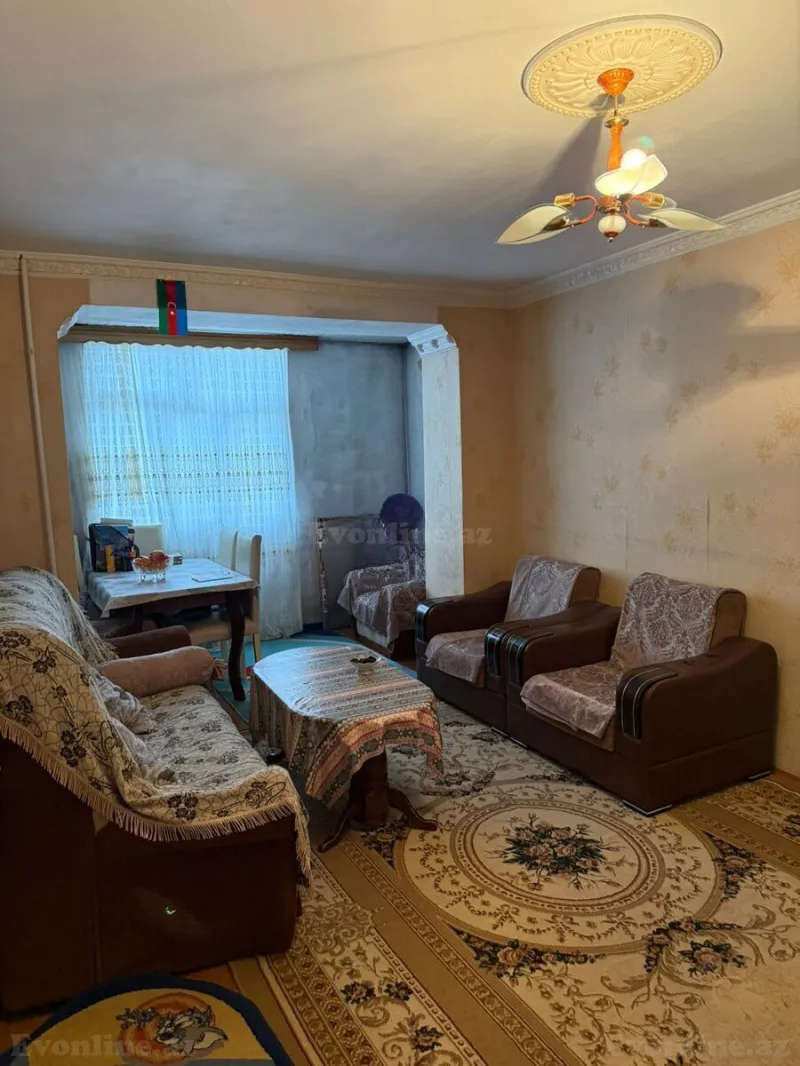 Satılır 2 otaqlı Mənzil Köhnə tikili 45 m² Qara Qarayev m. - şəkil 4