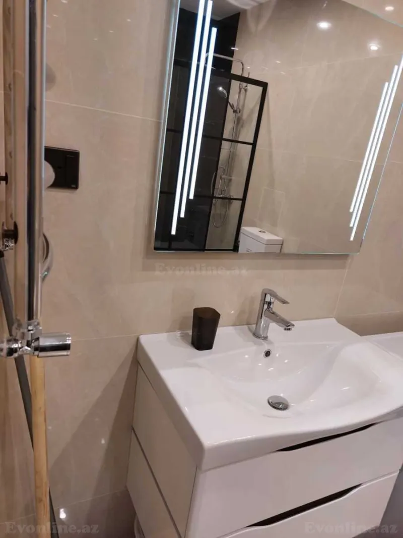 Kirayə verilir 2 otaqlı Mənzil Yeni tikili 100 m² Sabunçu r. - şəkil 17
