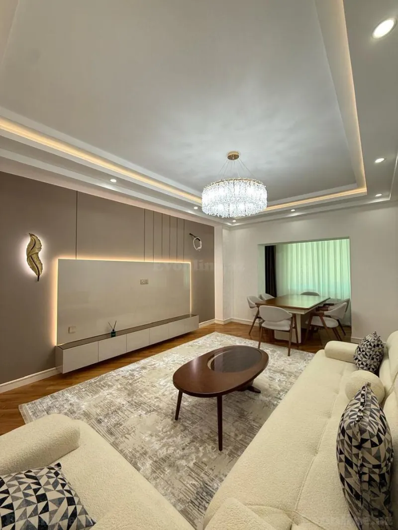 Satılır 2 otaqlı Mənzil Yeni tikili 100 m² Nərimanov r. - şəkil 2