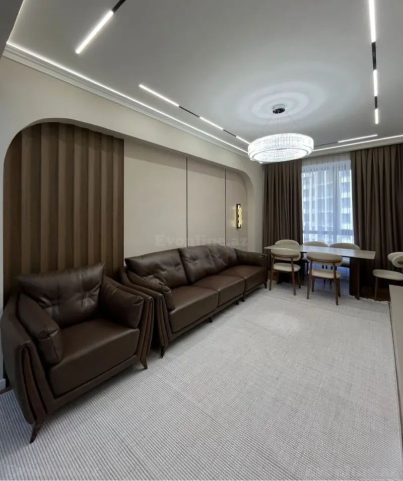 Kirayə verilir 3 otaqlı Mənzil Yeni tikili 105 m² Nəriman Nərimanov m.