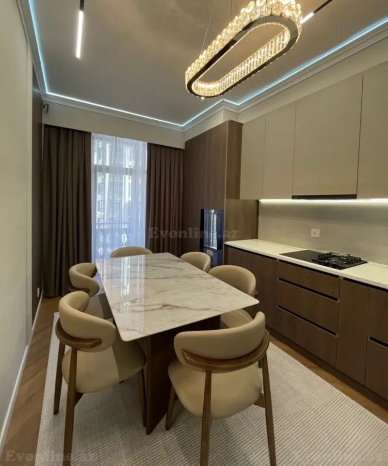 Kirayə verilir 3 otaqlı Mənzil Yeni tikili 105 m² Nəriman Nərimanov m. - şəkil 6
