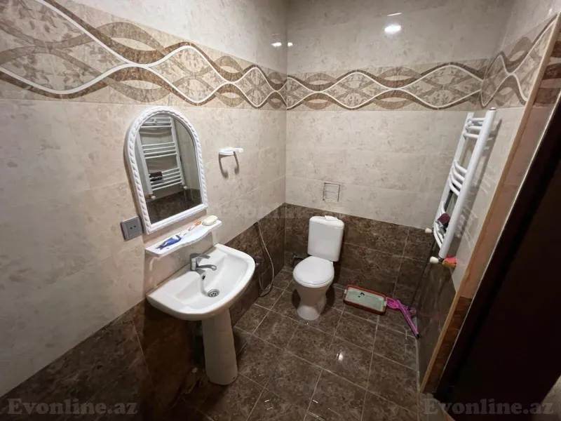 Kirayə verilir 2 otaqlı Mənzil Yeni tikili 90 m² Nərimanov r. - şəkil 19
