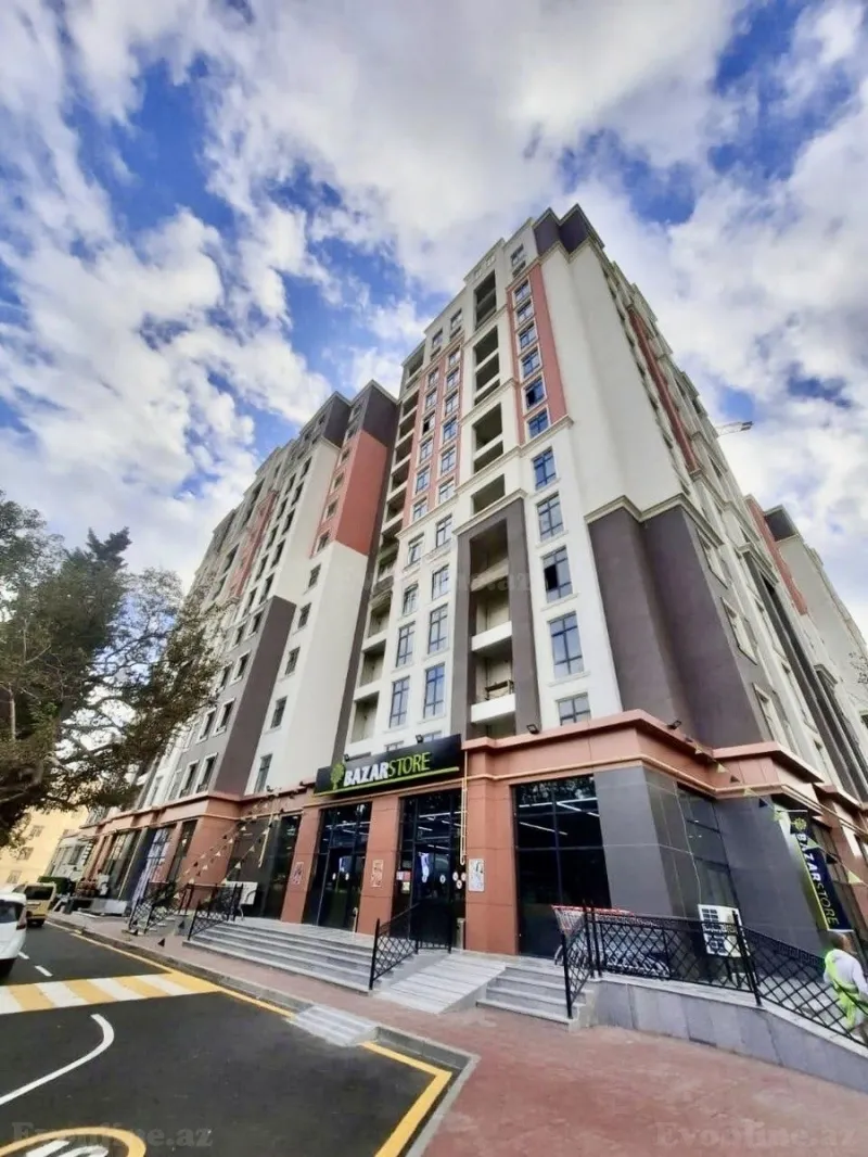 Satılır 3 otaqlı Mənzil Yeni tikili 130 m² Qara Qarayev m. - şəkil 6