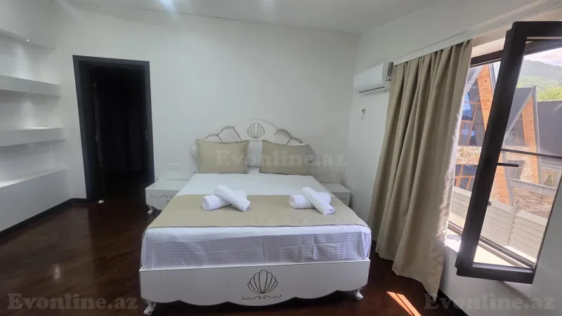 Kirayə verilir 5 otaqlı Həyət evi 220 m² Qəbələ - şəkil 9
