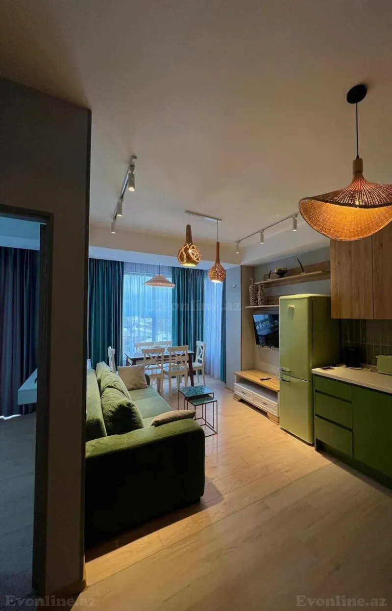 2 otaqlı Mənzil 60 m² Xətai r. Kirayə verilir