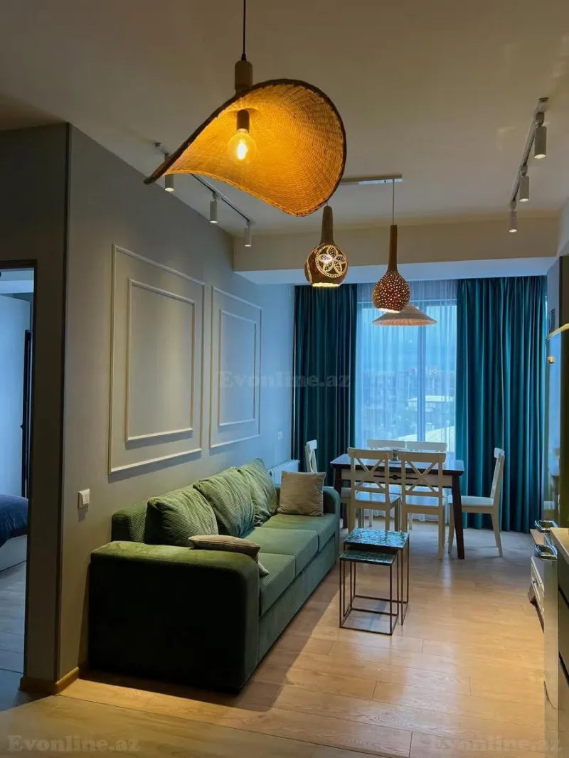 Kirayə verilir 2 otaqlı Mənzil Yeni tikili 60 m² Xətai r. - şəkil 3