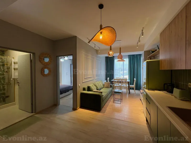 Kirayə verilir 2 otaqlı Mənzil Yeni tikili 60 m² Xətai r. - şəkil 6